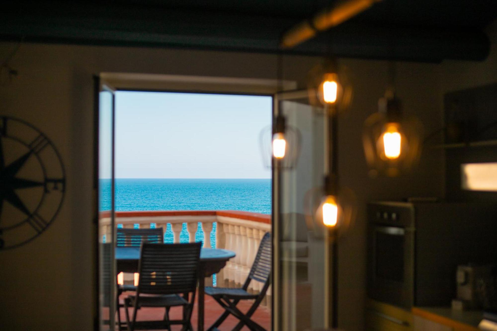 Alba Sul Mare By Caseserio Cefalù Esterno foto